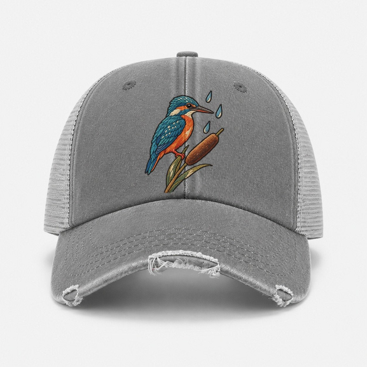 Grey — front view