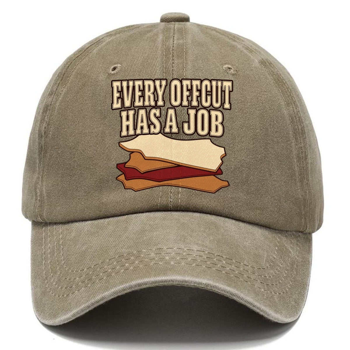 Every Offcut Has A Job Leathercraft Classic Cap – Warm Sand