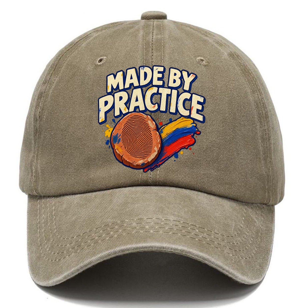 Made By Practice Clay Color Makers Classic Cap – Warm Sand