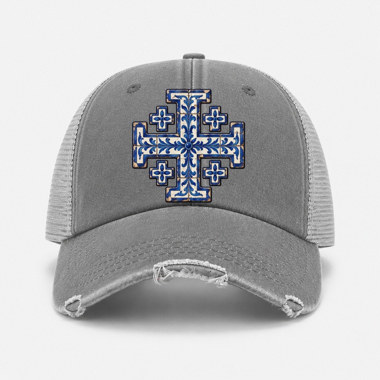 Grey — front view