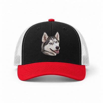 Black-Red-White — front view