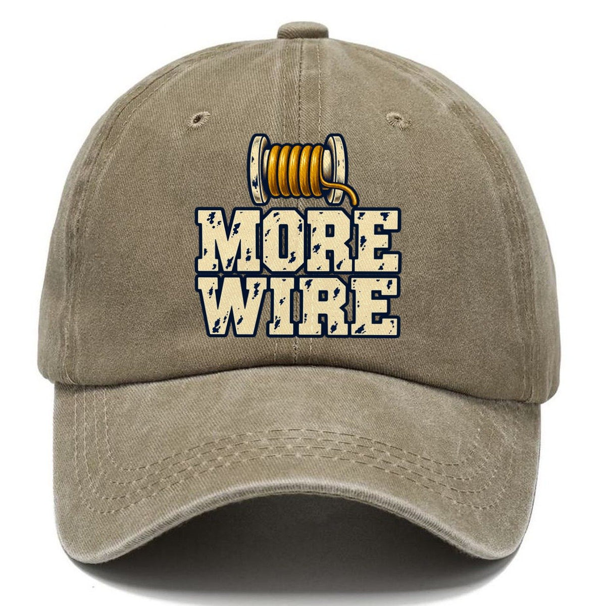 More Wire Amateur Radio Classic Cap – Warm Sand