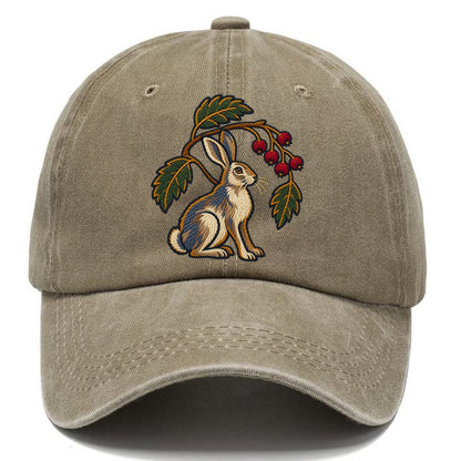 Scottish Rowan And Mountain Hare Uk Culture Heritage Classic Cap – Warm Sand