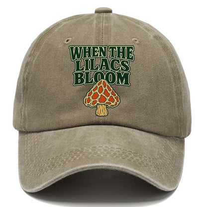 When The Lilacs Bloom Foraging And Mycology Classic Cap – Warm Sand