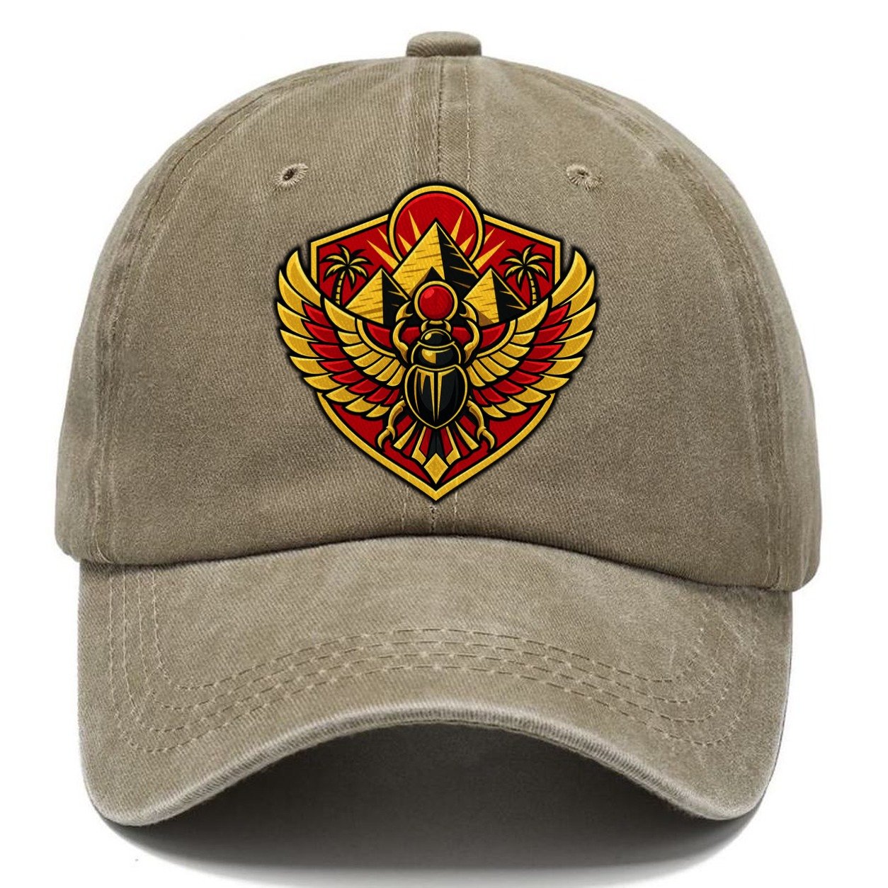Egypt Minimal Emblem Country Logos Classic Cap – Warm Sand