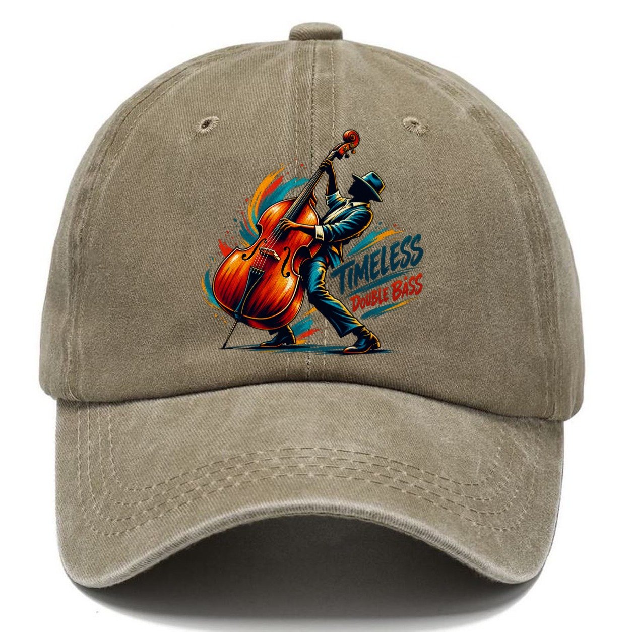 Timeless Double Bass Music Instruments Classic Cap – Warm Sand