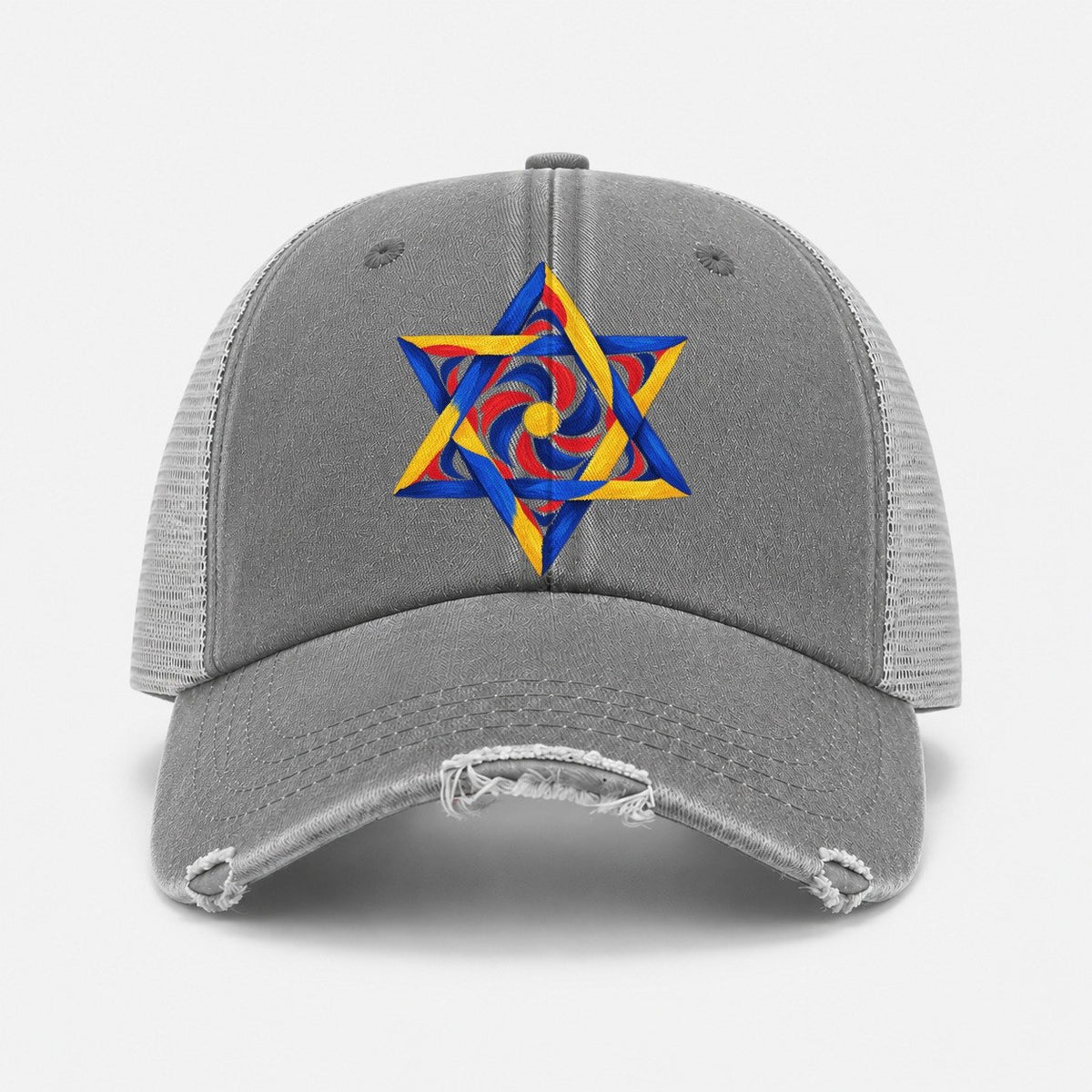 Grey — front view