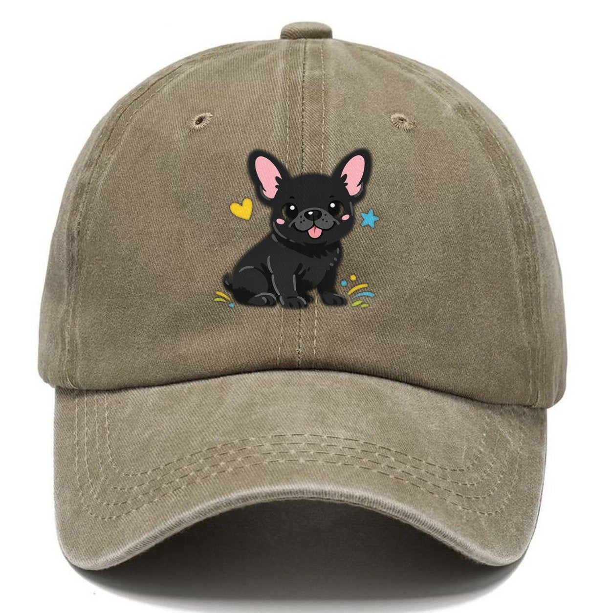 French Bulldog Classic Cap – Warm Sand
