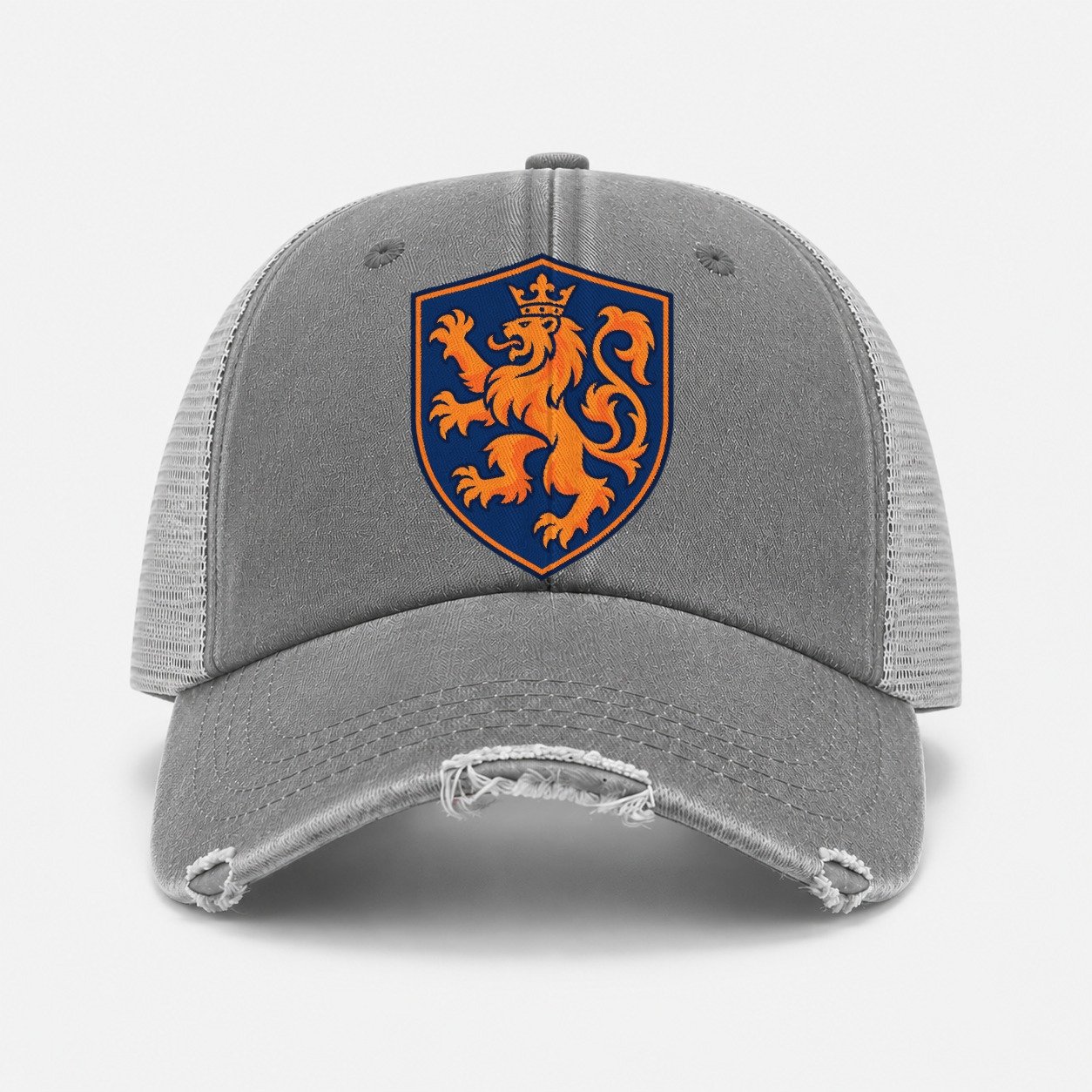 Grey — front view