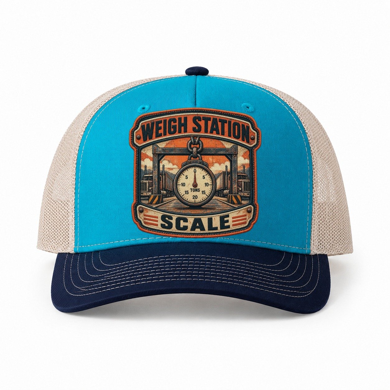 Teal-Navy — front view