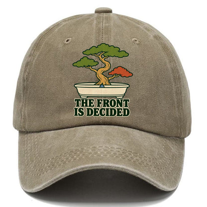 The Front Is Decided Bonsai Classic Cap – Warm Sand