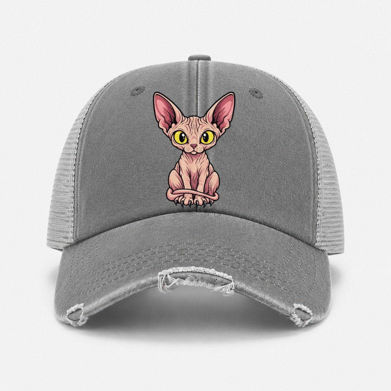 Grey — front view
