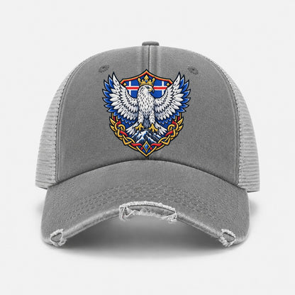 Grey — front view