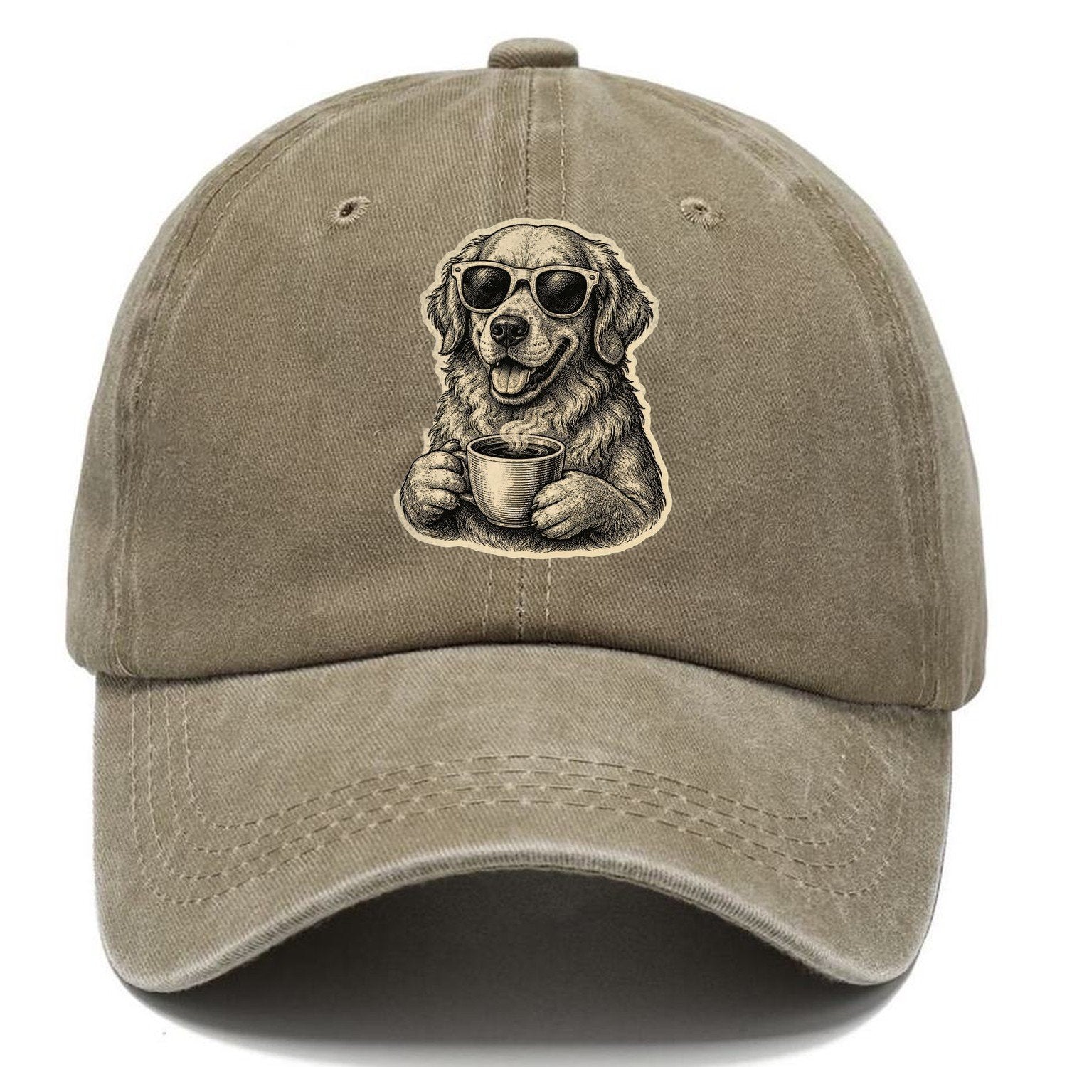 Coffee Golden Classic Cap – Warm Sand