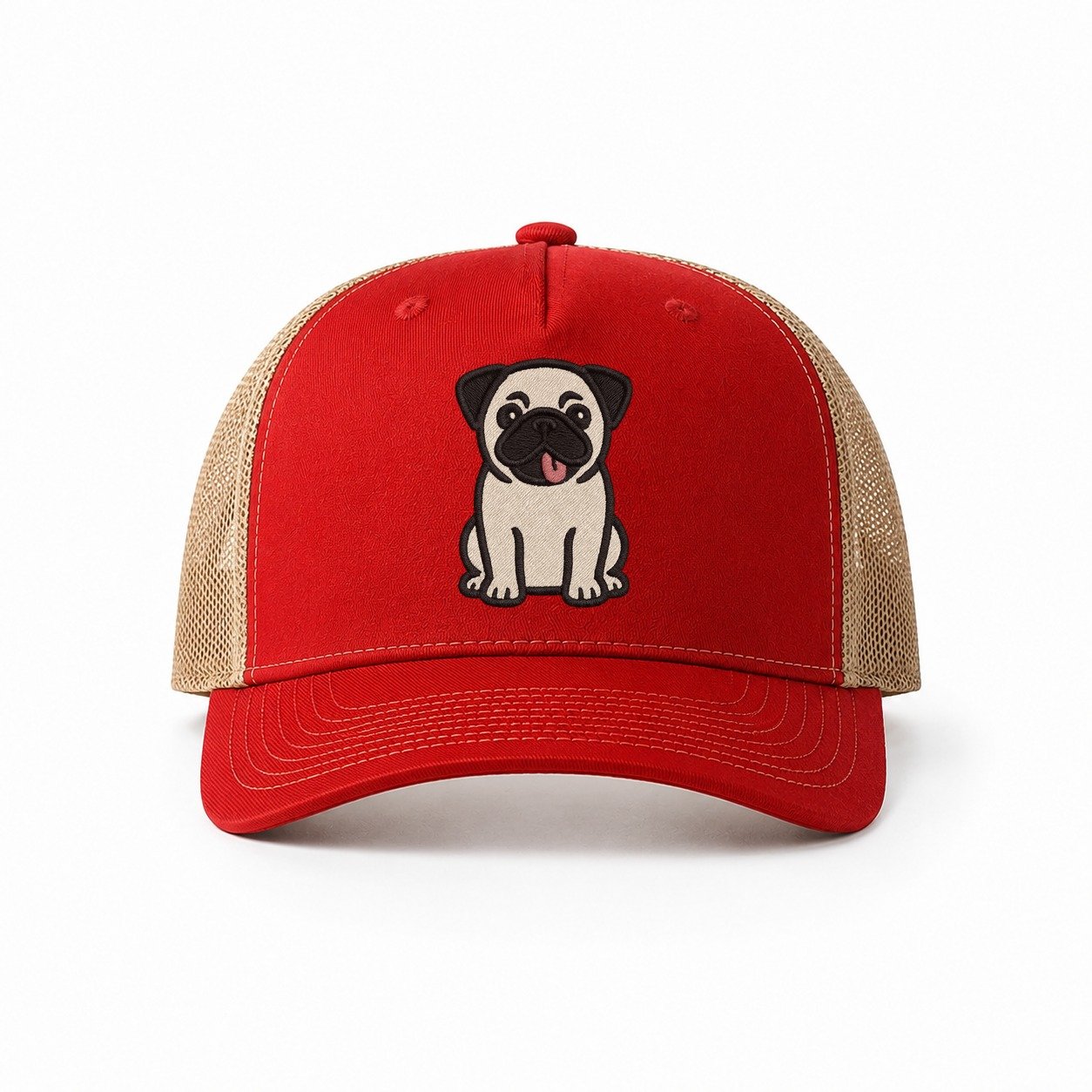 Red-Khaki — front view