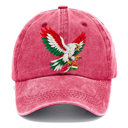 Cut-Paper Hungary Crest Classic Cap – Pomegranate Blush