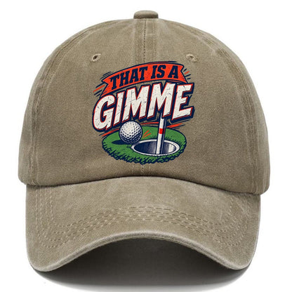 Thats A Gimme Golf Life Classic Cap – Warm Sand