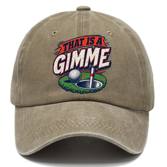 Thats A Gimme Golf Life Classic Cap – Warm Sand