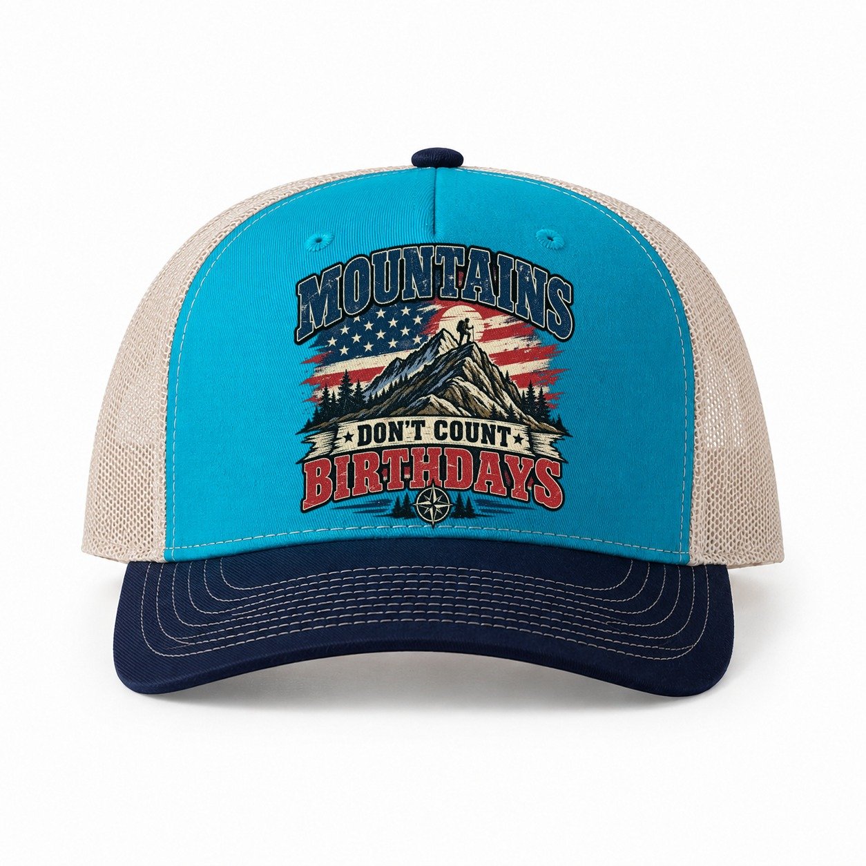 Teal-Navy — front view