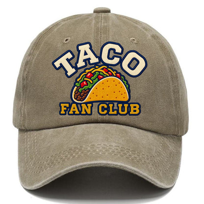 Taco Fan Club Classic Cap – Warm Sand