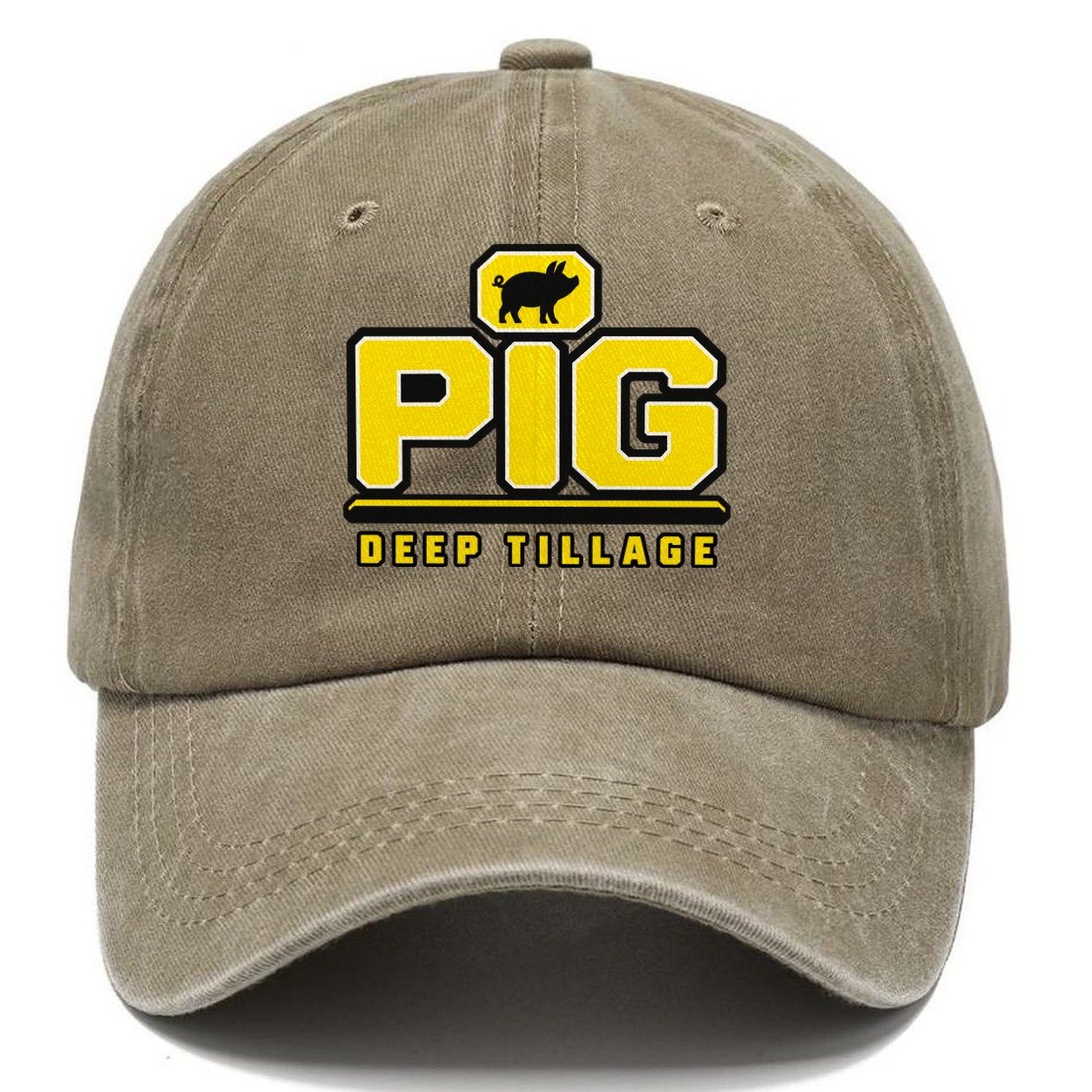 Pig Deep Tillage Heavy Duty Classic Cap – Warm Sand