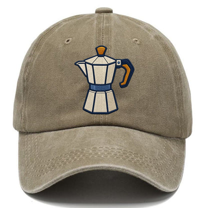 Moka Coffee Pot Tiny Solo Marks Classic Cap – Warm Sand