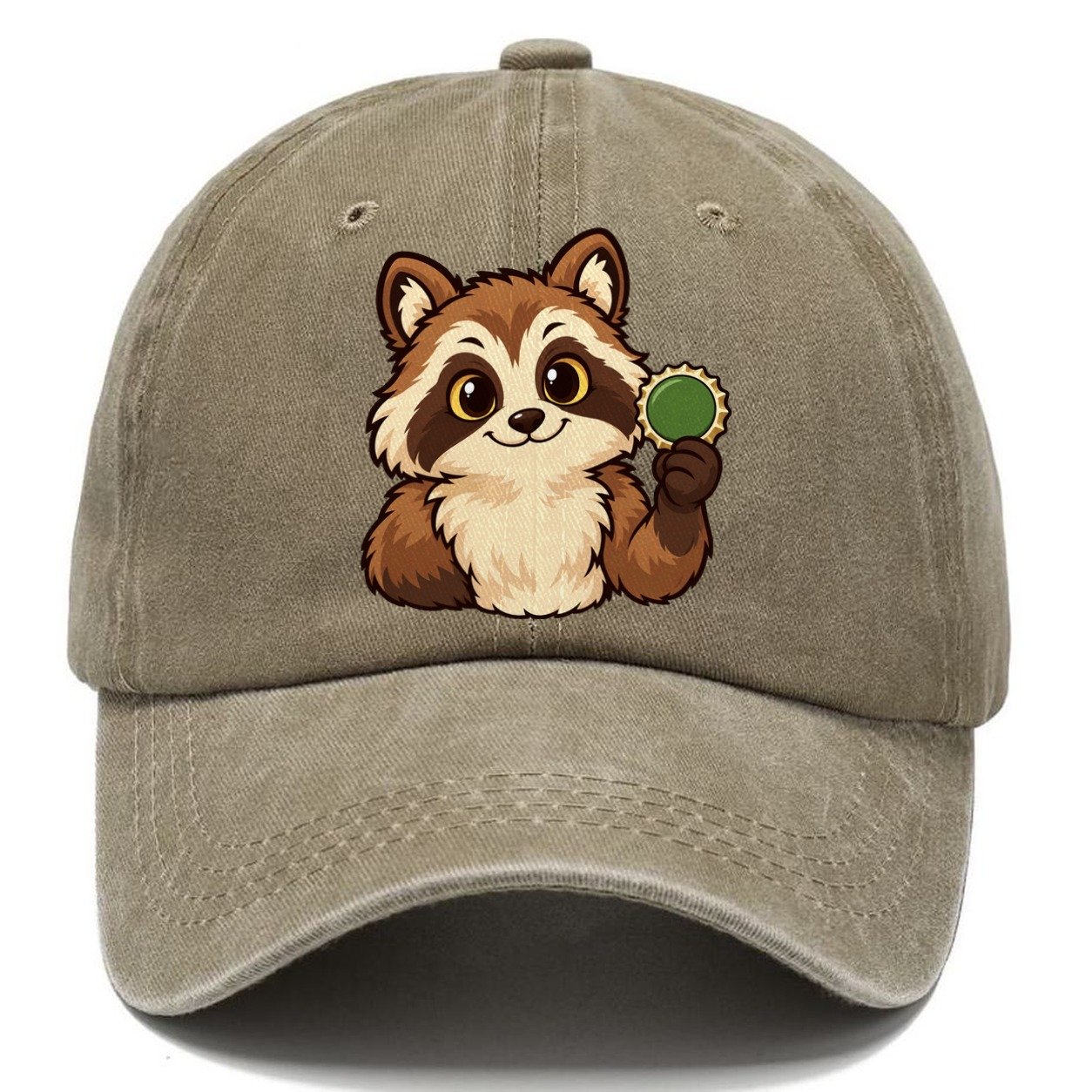 Cellar Raccoon Homebrewing Classic Cap – Warm Sand