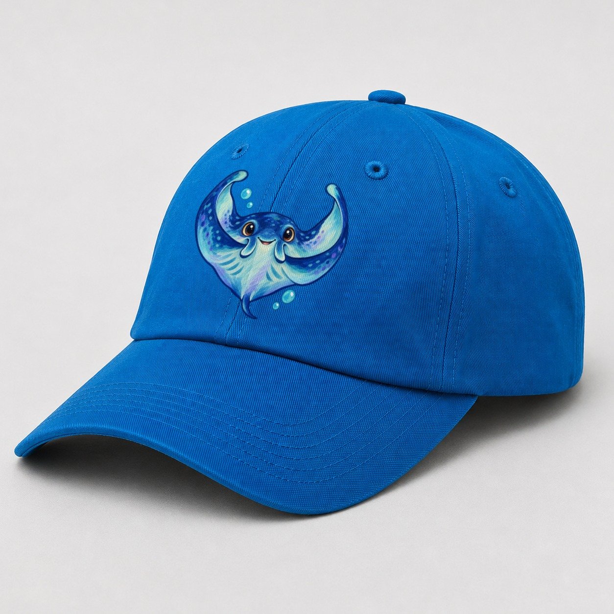Blue — angle view