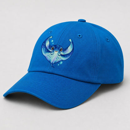 Blue — angle view