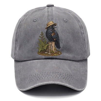 Crow Field Notes Slow Camp Club Classic Cap – Urban Haze