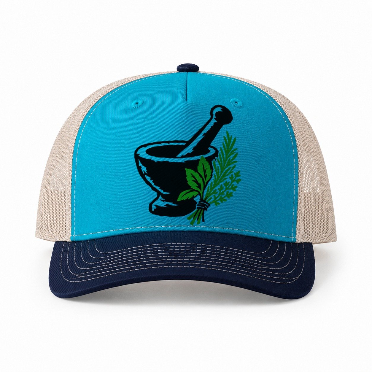 Teal-Navy — front view