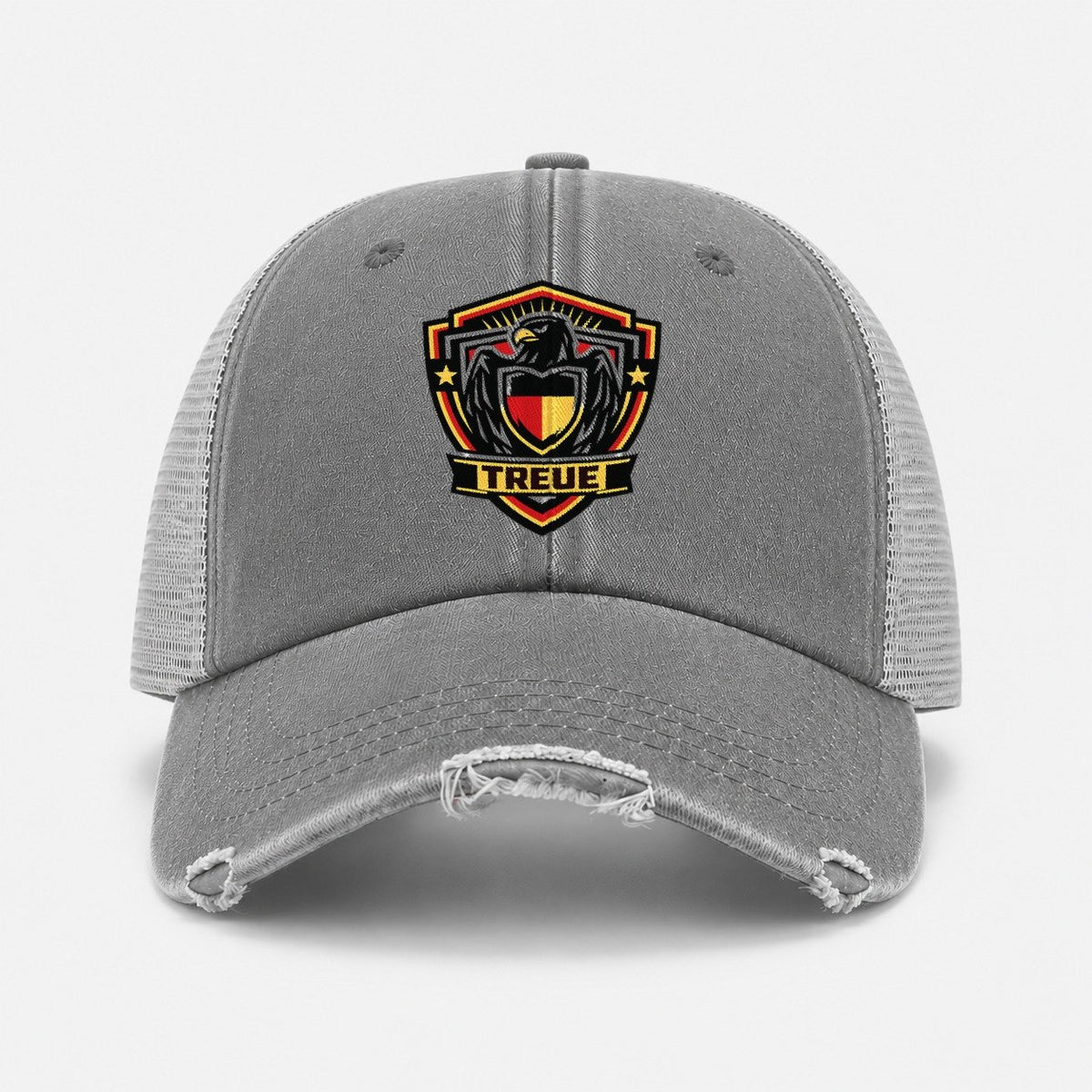 Grey — front view