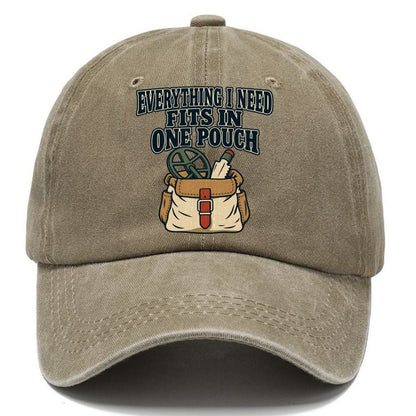 Everything In One Pouch Treasure Hunting Classic Cap – Warm Sand