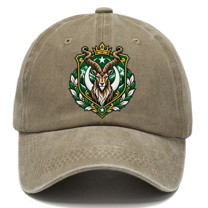 Pakistan Heraldic Crest Country Logos Classic Cap – Warm Sand
