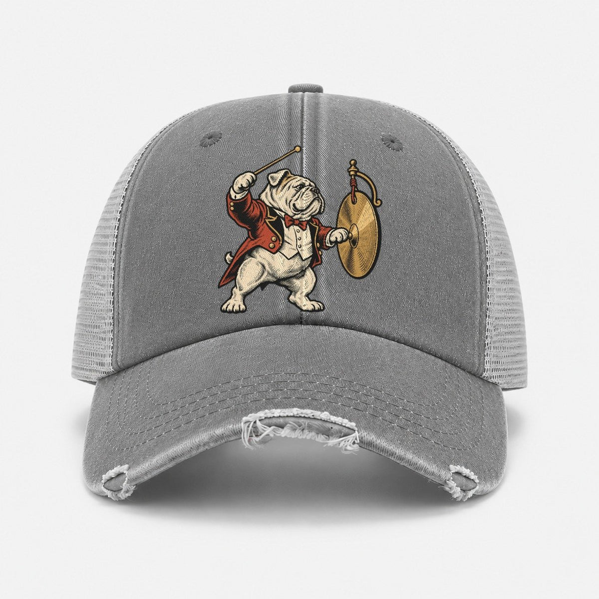 Grey — front view