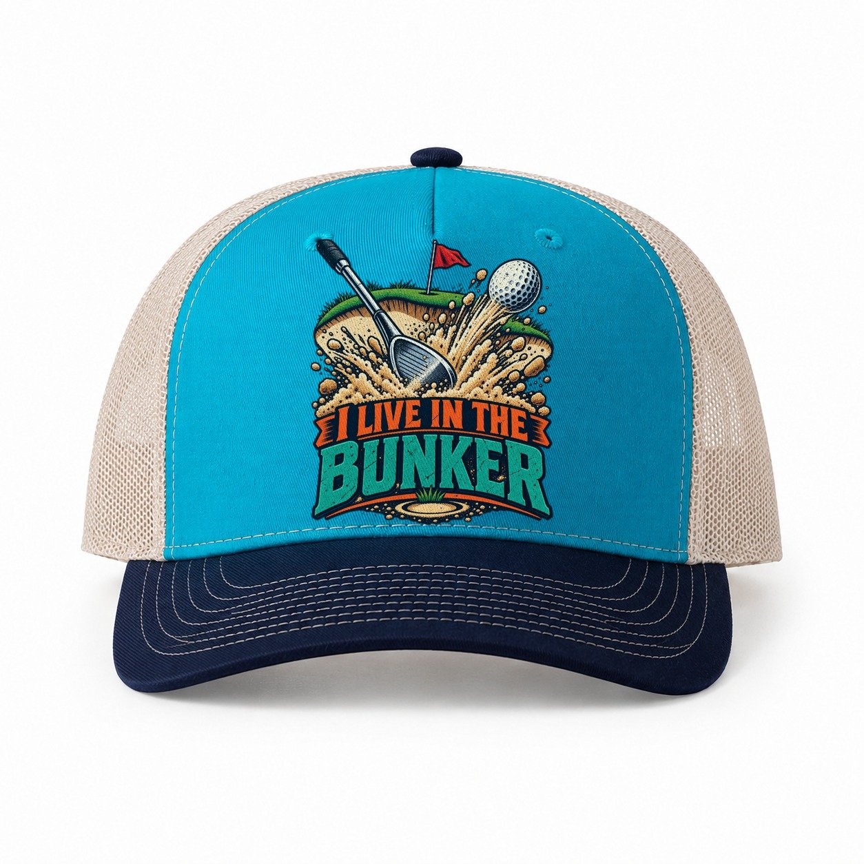 Teal-Navy — front view