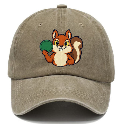 Course Squirrel Disc Golf Classic Cap – Warm Sand