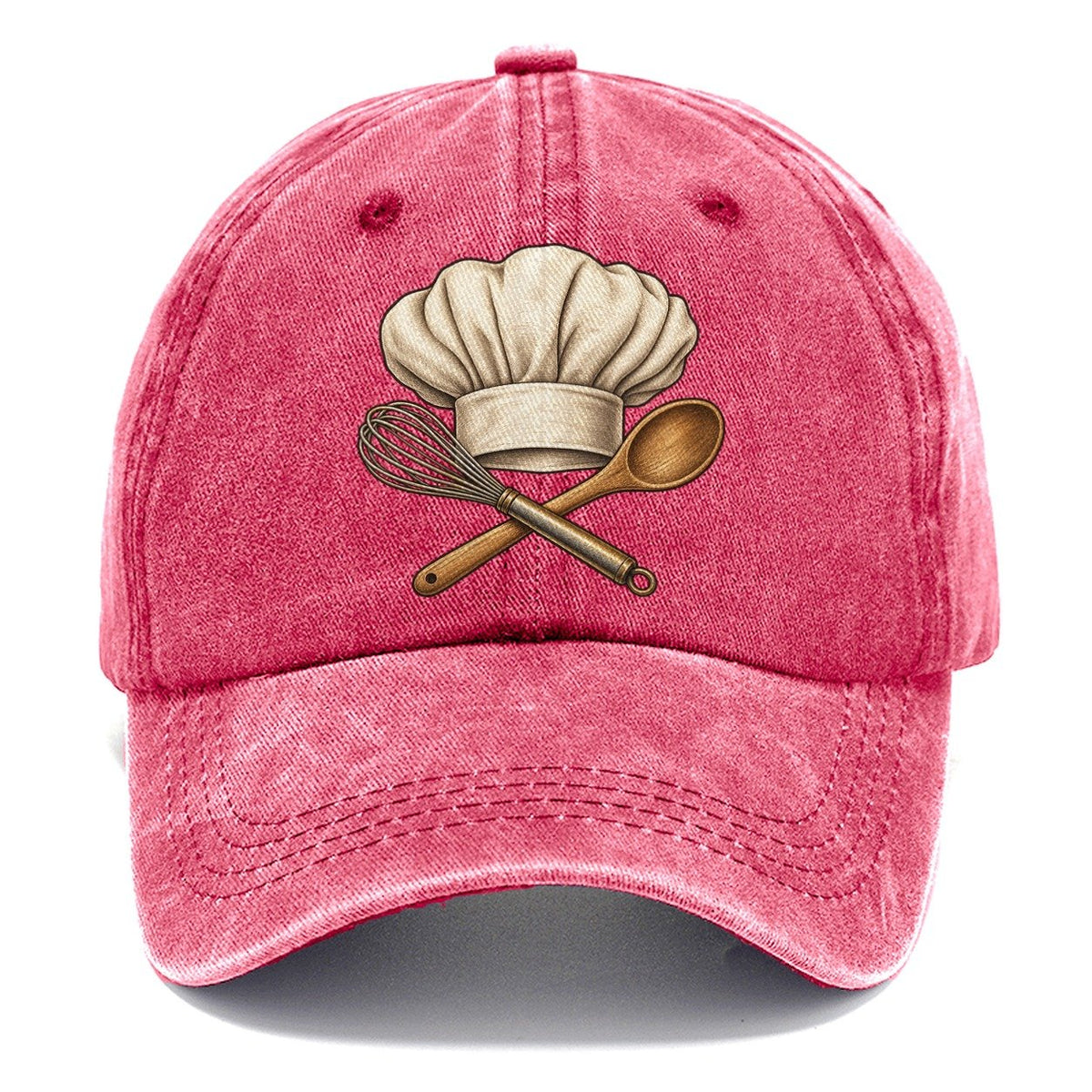 Chef Hat Whisk And Spoon Fan Favorites Classic Cap – Pomegranate Blush