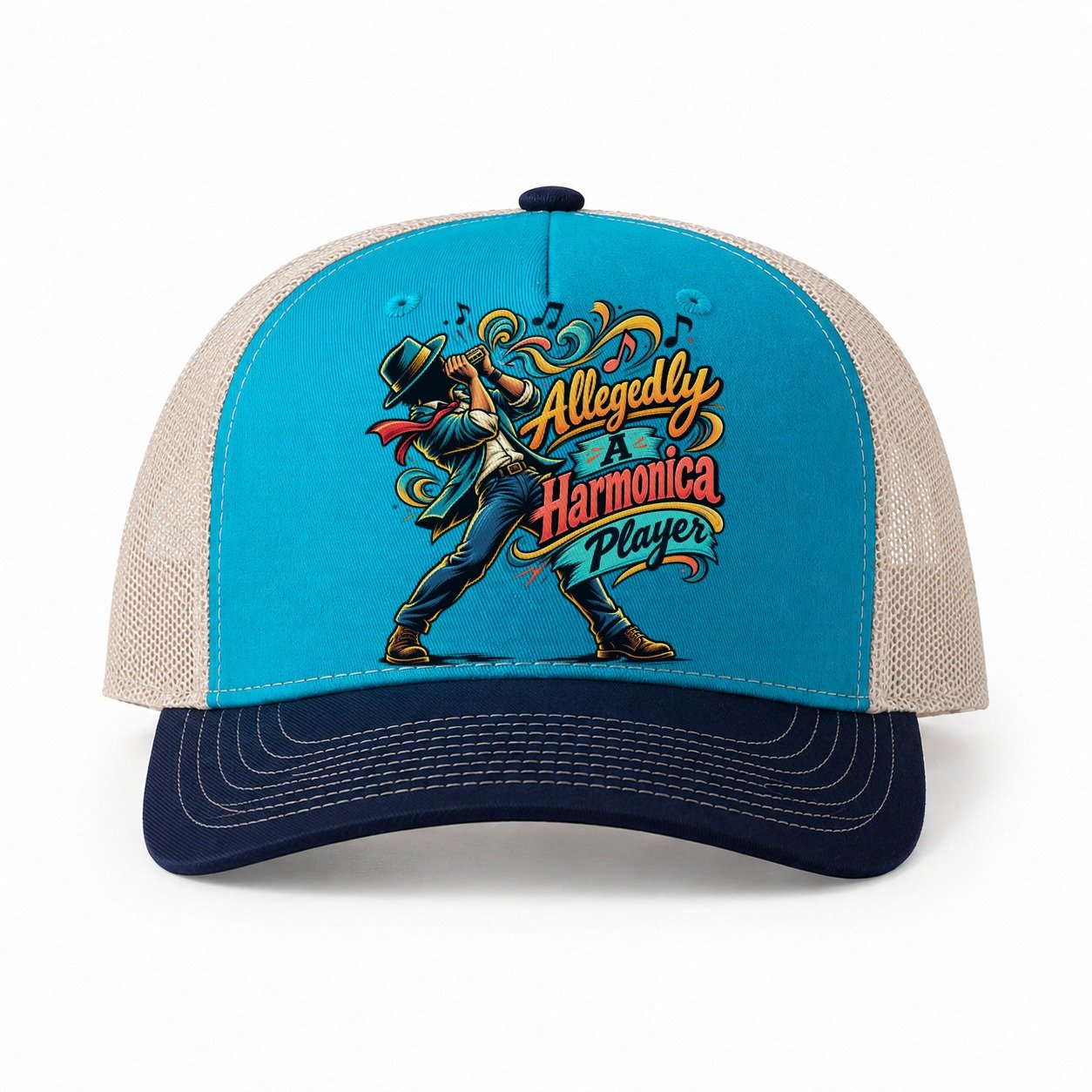 Teal-Navy — front view