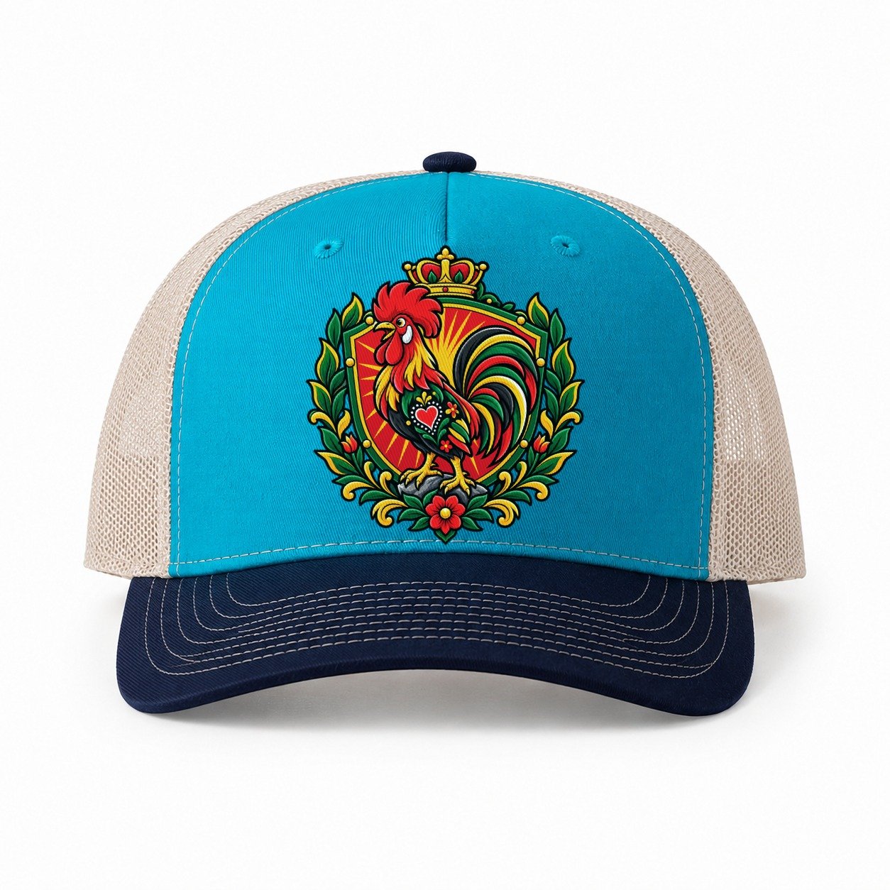 Teal-Navy — front view