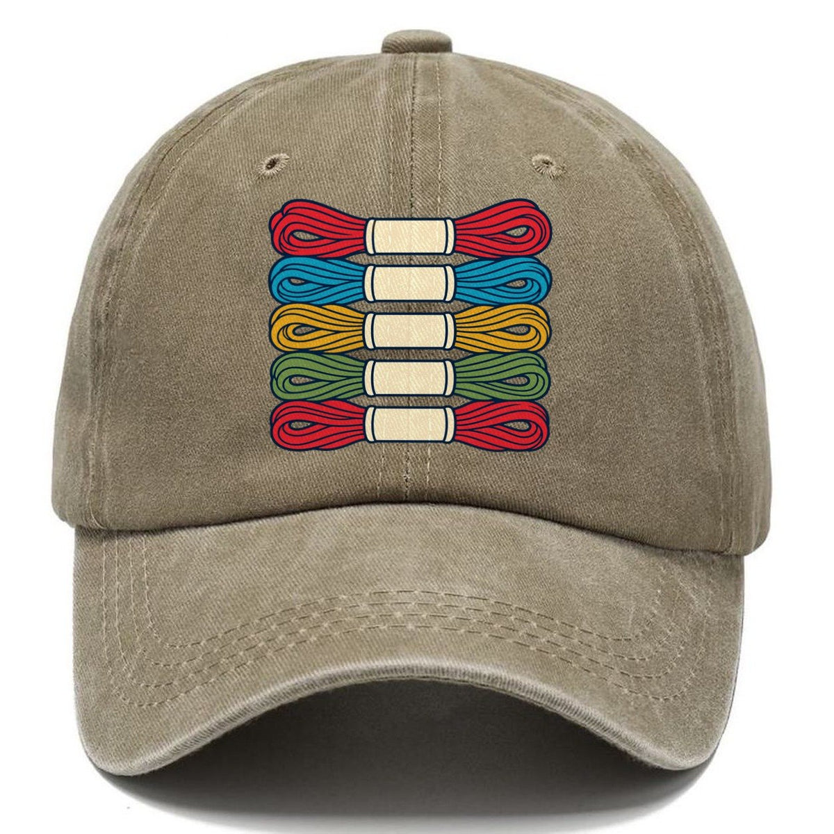 Floss Sorting Day And Needlework Classic Cap – Warm Sand