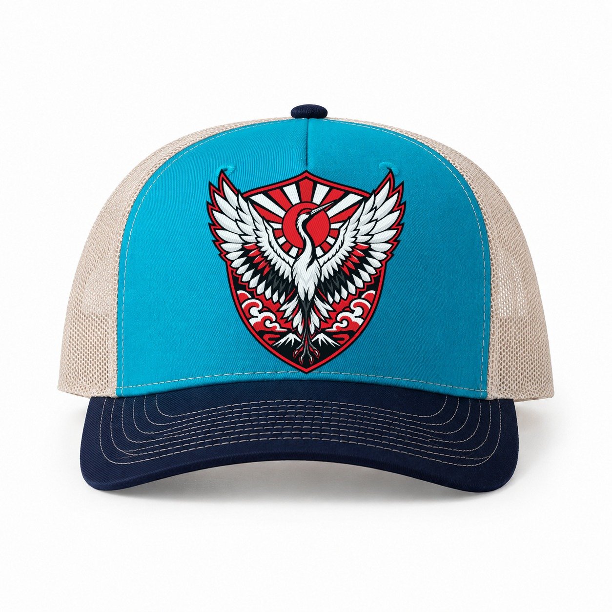 Teal-Navy — front view