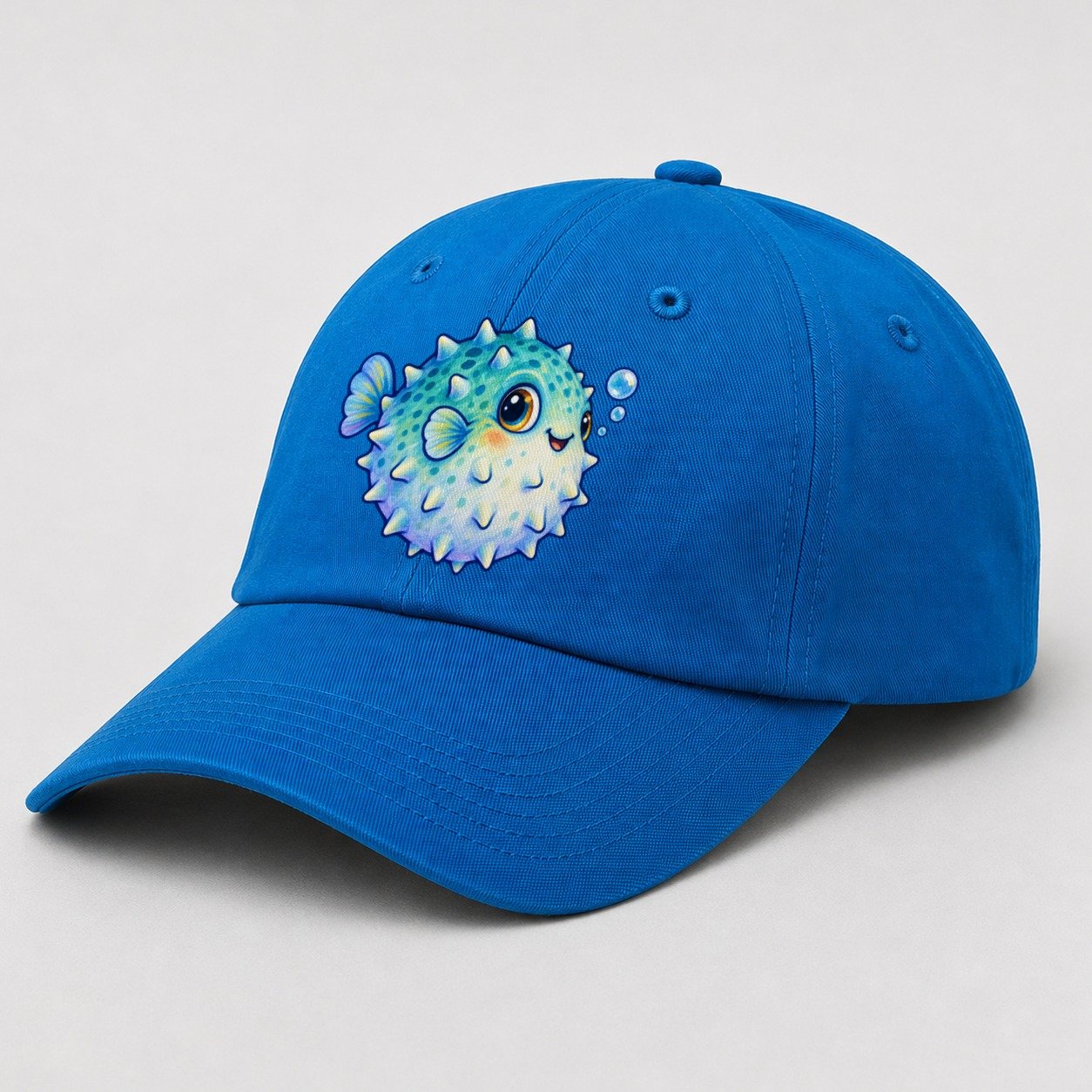 Blue — angle view