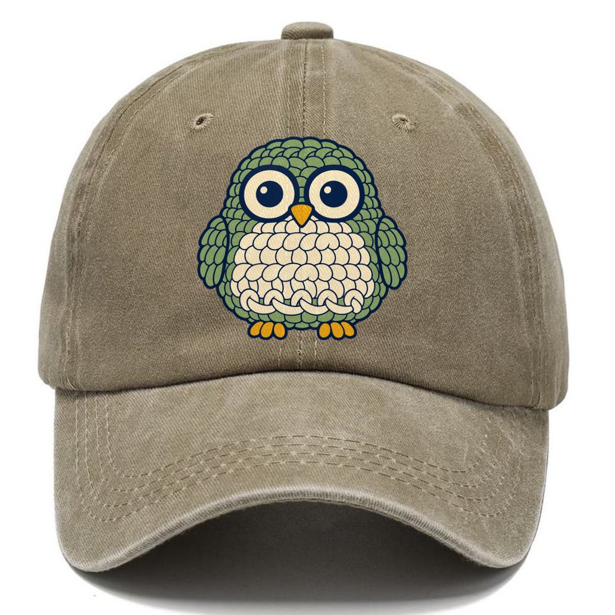 Amigurumi Owl Yarn Crafts Classic Cap – Warm Sand