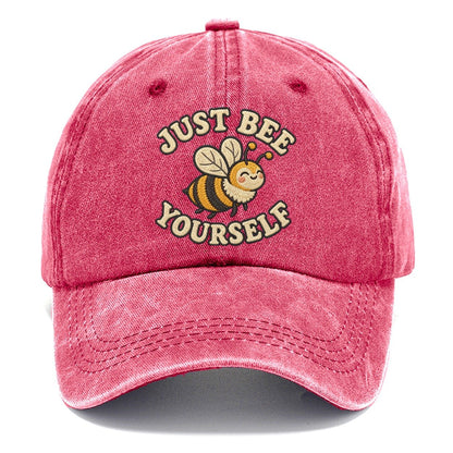 Bee Animal Puns Classic Cap – Pomegranate Blush