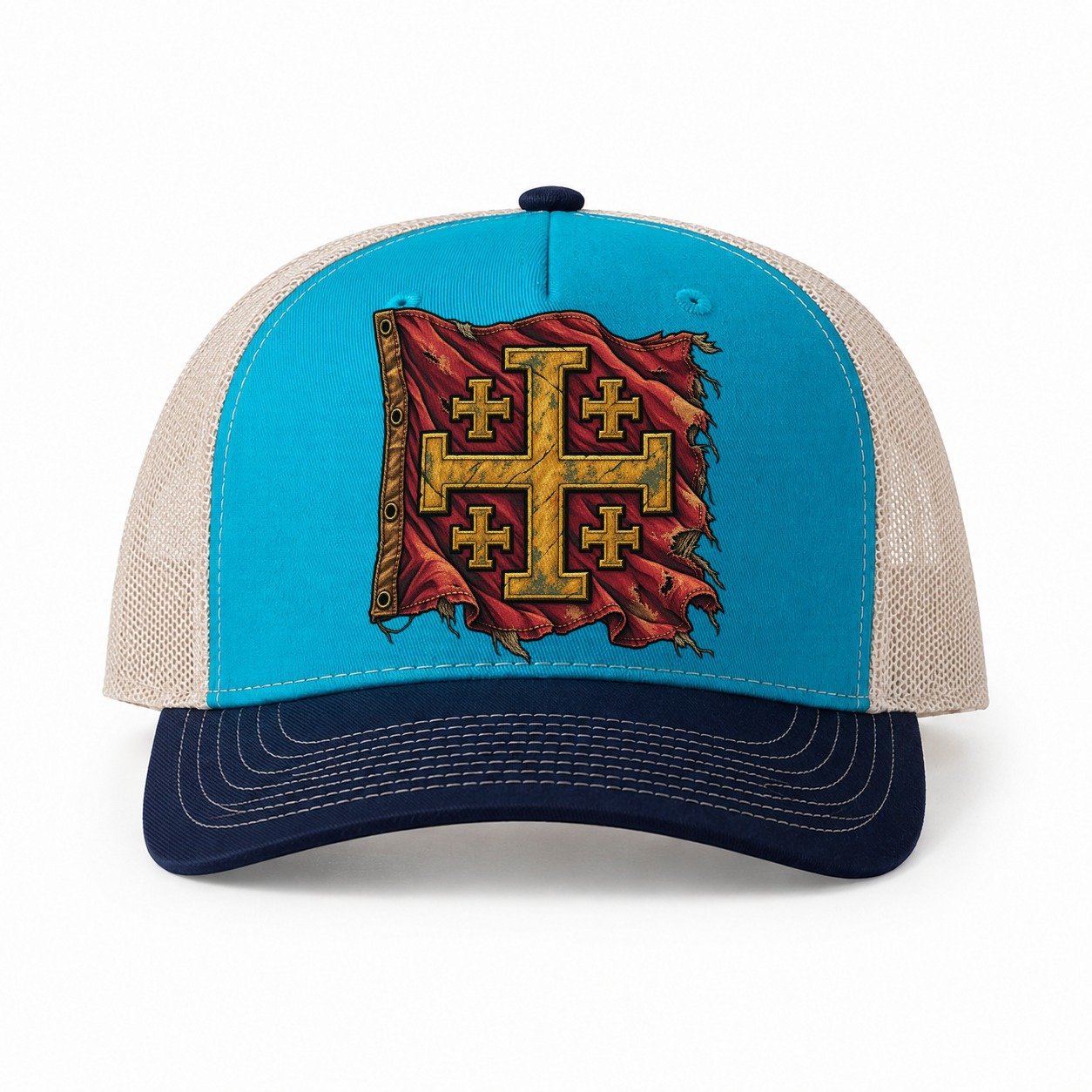 Teal-Navy — front view