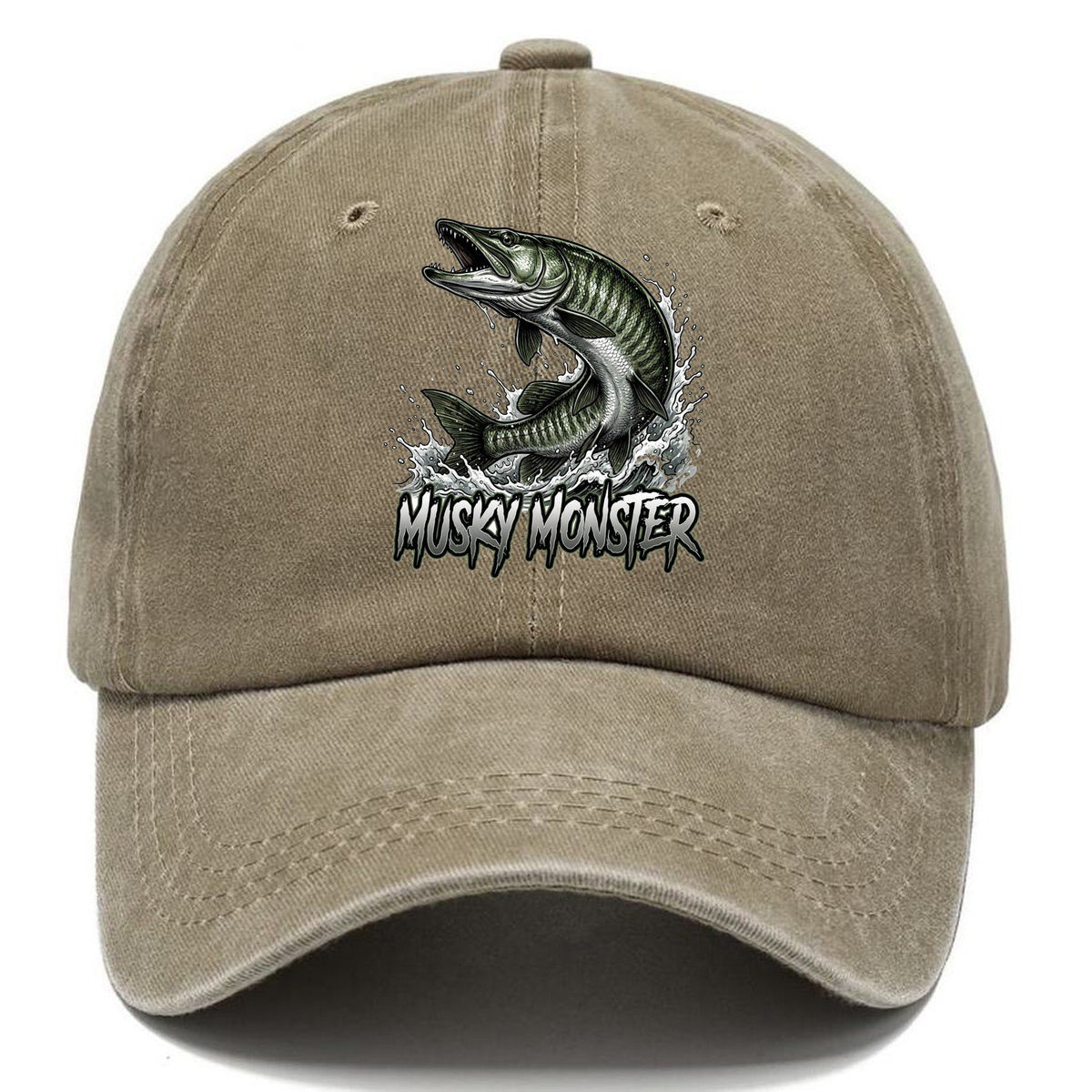 Musky Monster Classic Cap – Warm Sand