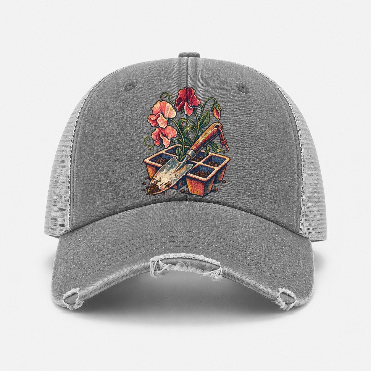 Grey — front view