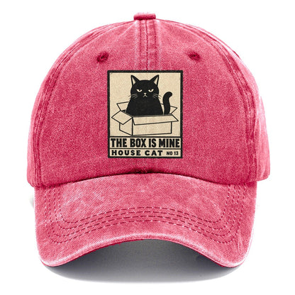 The Box Is Mine Neko Says No Classic Cap – Pomegranate Blush