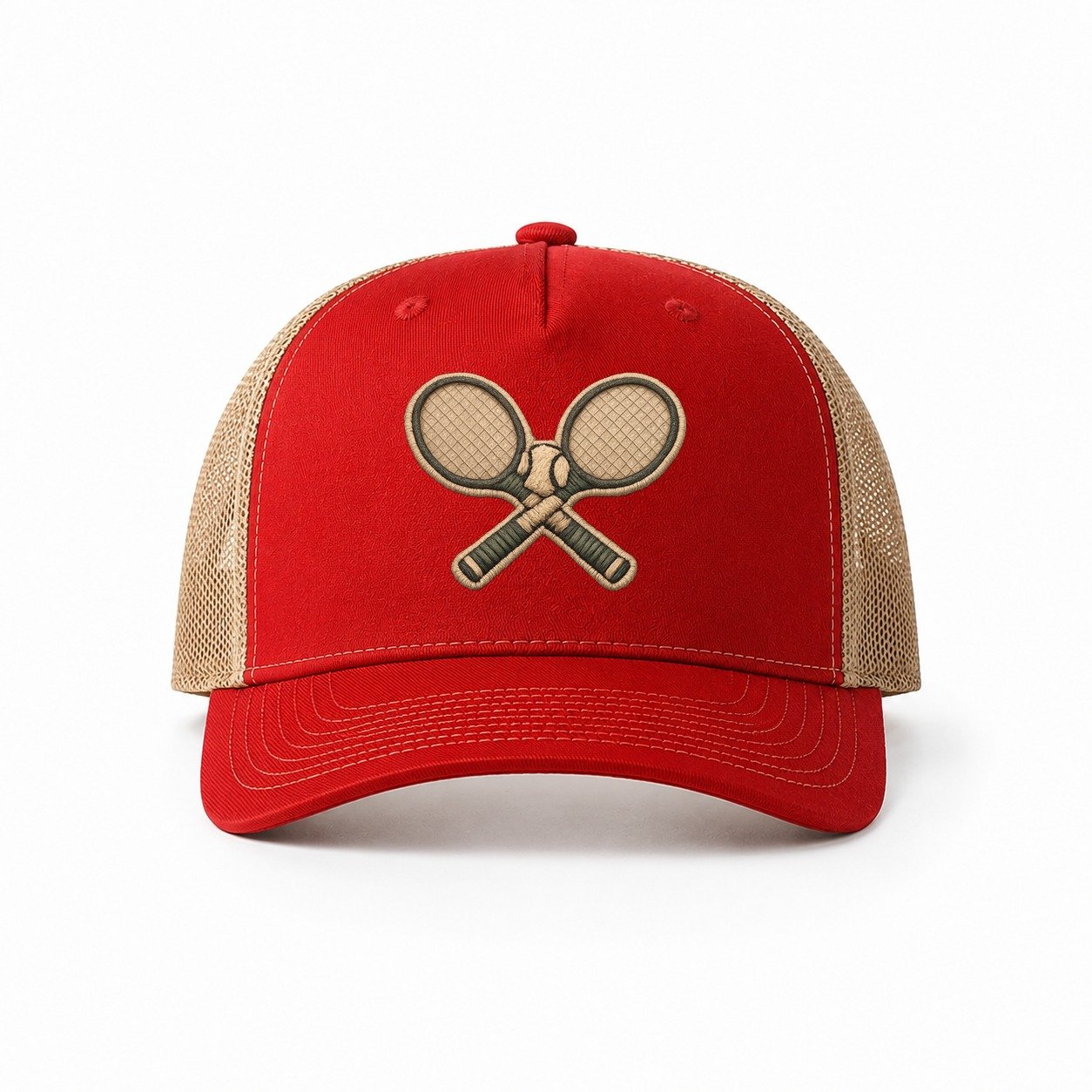Red-Khaki — front view